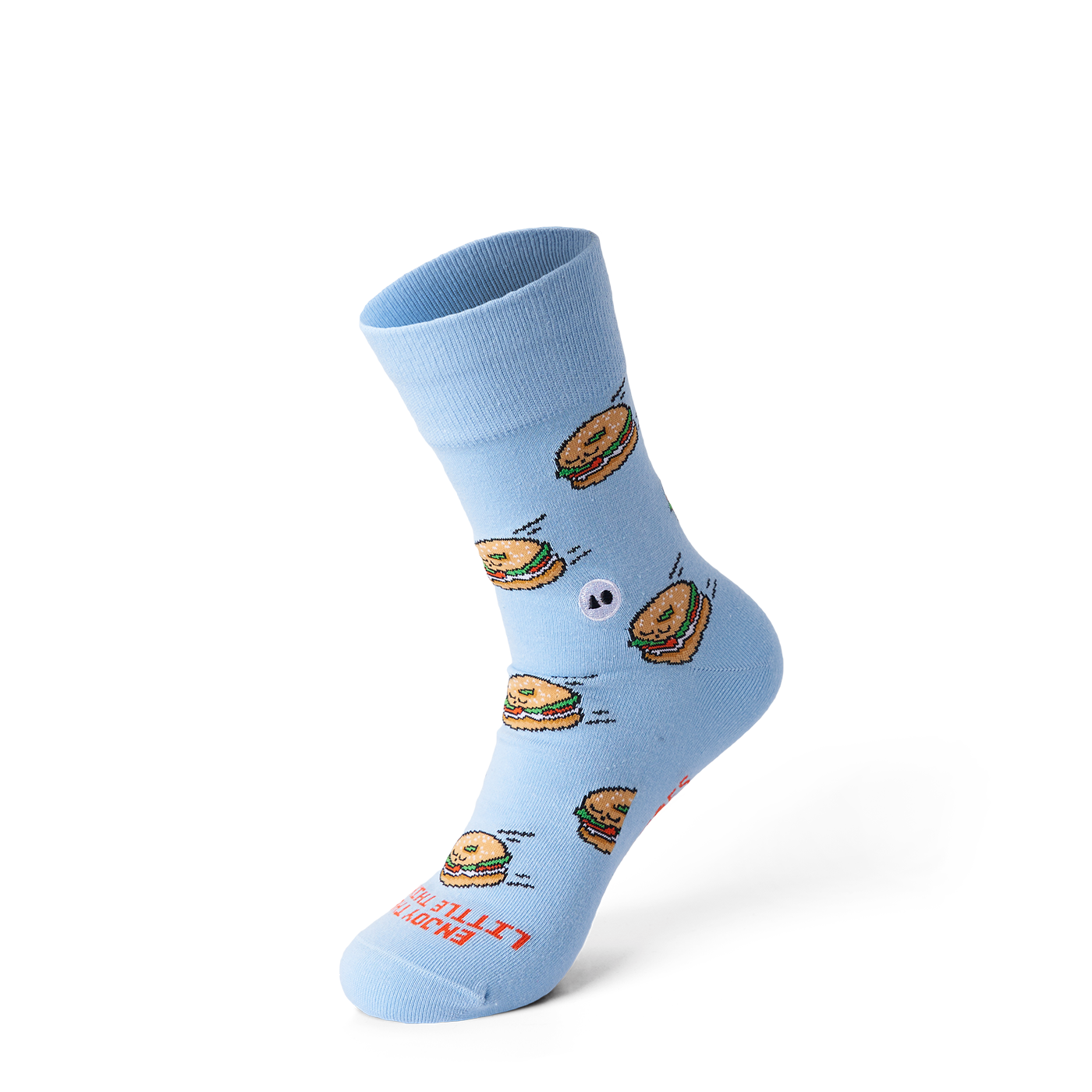 Flying Bagel Sock