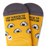 Rise of Onigiri No-Show Sock